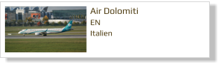 Air Dolomiti EN Italien