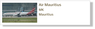 Air Mauritius MK Mauritius