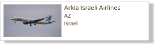 Arkia Israeli Airlines  AZ Israel