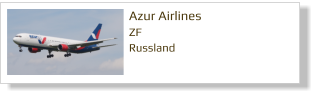 Azur Airlines ZF Russland