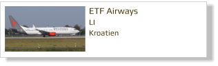 ETF Airways	 LI Kroatien