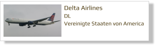 Delta Airlines DL Vereinigte Staaten von America