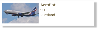 Aeroflot SU Russland