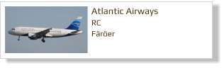 Atlantic Airways  RC Färöer