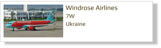 Windrose Airlines 7W Ukraine