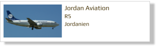 Jordan Aviation		 R5 Jordanien