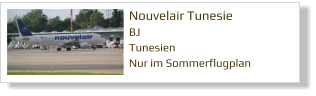 Nouvelair Tunesie BJ Tunesien Nur im Sommerflugplan