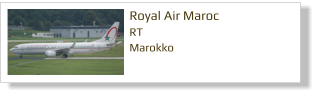 Royal Air Maroc RT Marokko