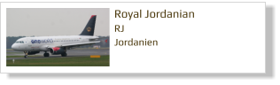 Royal Jordanian RJ Jordanien