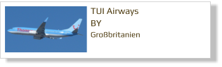 TUI Airways BY Großbritanien