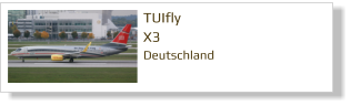 TUIfly X3 Deutschland
