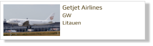 Getjet Airlines GW Litauen