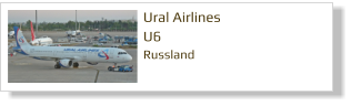 Ural Airlines U6 Russland