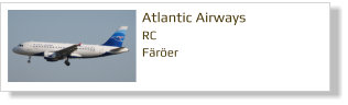 Atlantic Airways  RC Färöer