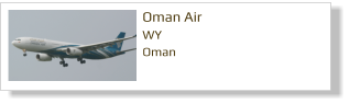 Oman Air WY Oman