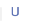 U