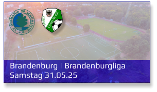 Brandenburg | Brandenburgliga	 Samstag 31.05.25