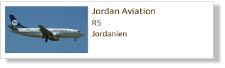 Jordan Aviation		 R5 Jordanien