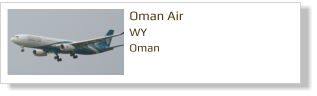 Oman Air WY Oman