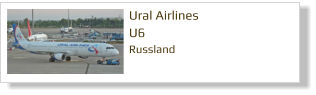 Ural Airlines U6 Russland