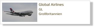 Global Airlines GL Großbritannien