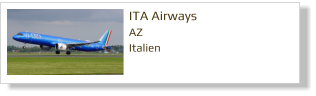 ITA Airways		 AZ Italien