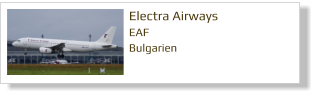 Electra Airways	 EAF Bulgarien