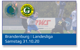 Brandenburg | Landesliga Samstag 31.10.20