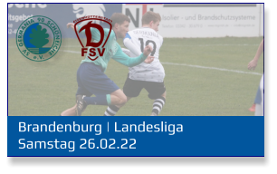 Brandenburg | Landesliga Samstag 26.02.22