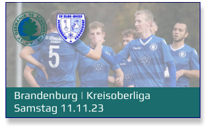 Brandenburg | Kreisoberliga	 Samstag 11.11.23
