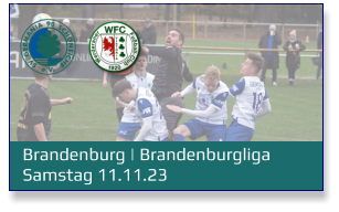 Brandenburg | Brandenburgliga	 Samstag 11.11.23
