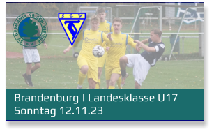 Brandenburg | Landesklasse U17	 Sonntag 12.11.23