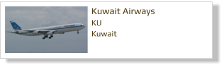 Kuwait Airways KU Kuwait