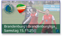 Brandenburg | Brandenburgliga	 Samstag 15.11.25