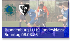 Brandenburg | U19 Landesklasse Sonntag 08.03.26