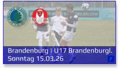 Brandenburg | U17 Brandenburgl. Sonntag 15.03.26