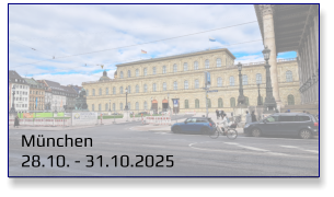 München	 28.10. - 31.10.2025