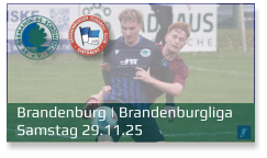 Brandenburg | Brandenburgliga	 Samstag 29.11.25